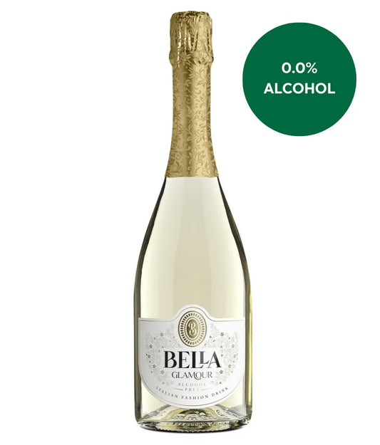 Delightful alcohol free Prosecco Bella Glamour